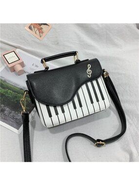 Lady Unique Bags Fashion New Piano Handbag Sling Shoulder Bags For Women